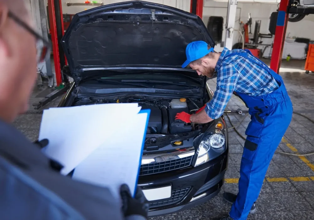 MOT garage in Heywood Greater Manchester
