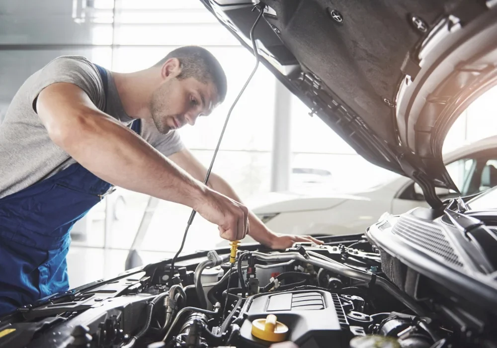 oil and filter change in Heywood